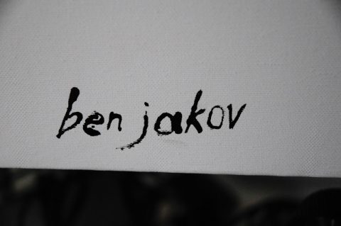 Sein Name auf der Leindwand ist stets... Ben Jakov.
