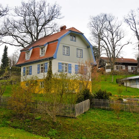 Das Münterhaus in Murnau - auch "Russenhaus" genannt.