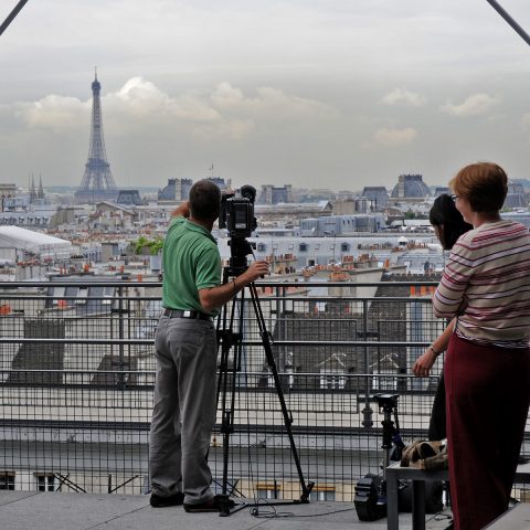 Traumblick auf Paris: Vom Dach des Centre Pompidou